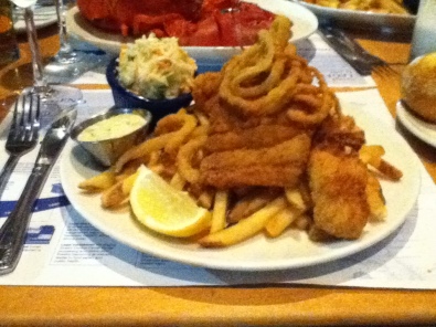 My fish and chips